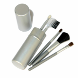 Silver cylinder brush set